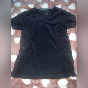 Black Epic Scrub Top